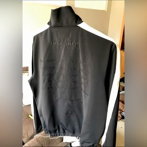 STAMPD Voir Dier Track Jacket in black